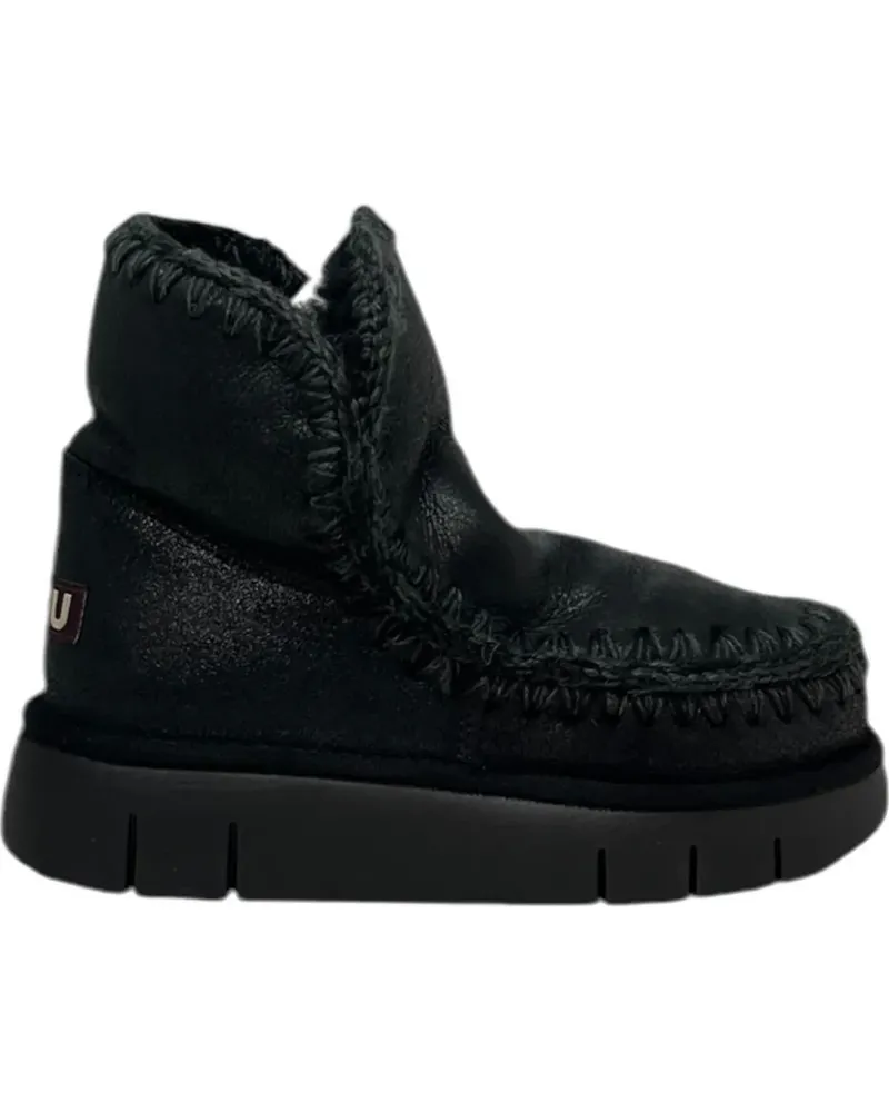 Mou Eskimo Bounce Stiefel 18cm - Schwarz Schwarz