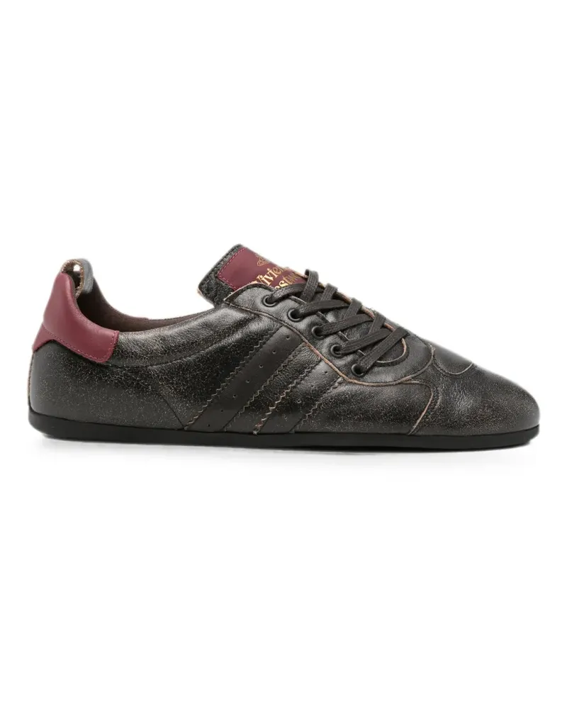 Vivienne Westwood Drunken Trainer leather sneakers - Schwarz Schwarz
