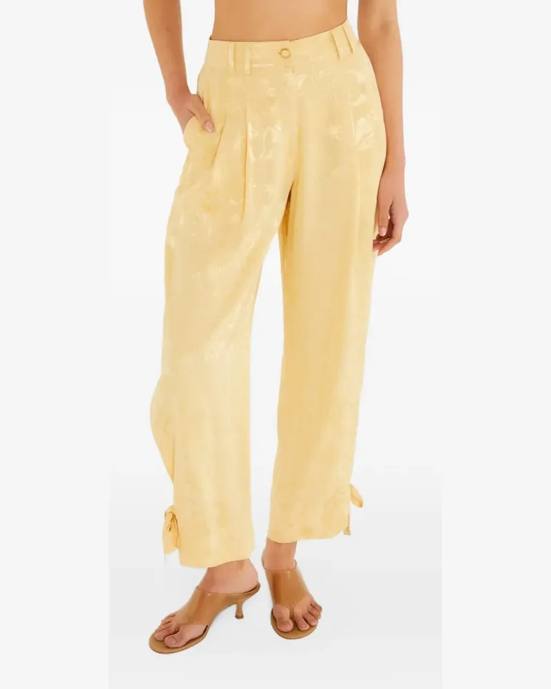 FARM Rio Hose mit Bein-Print - Nude Nude