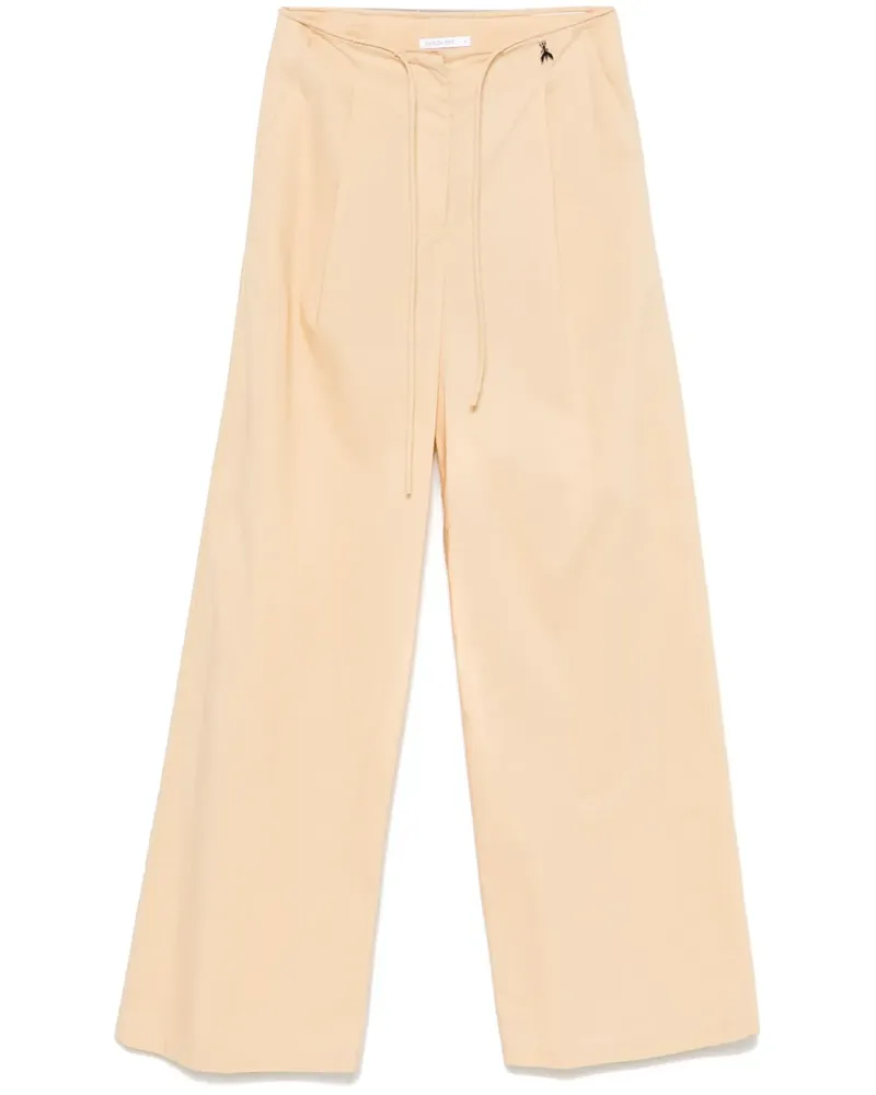 Patrizia Pepe Hose mit hohem Bund - Nude Nude