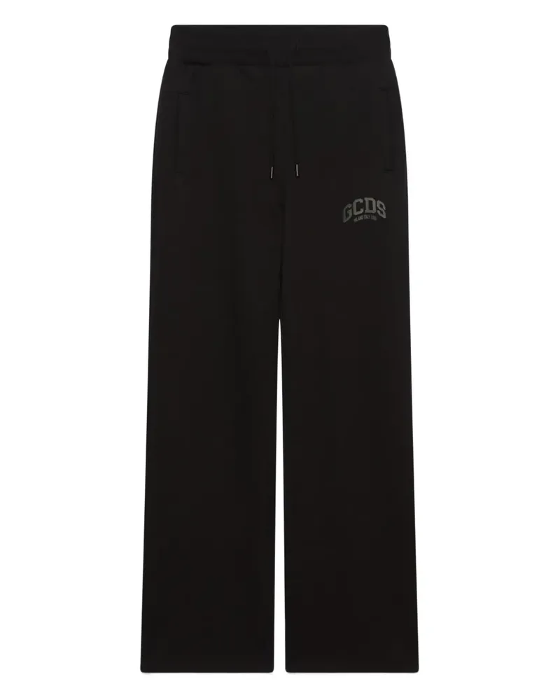 GCDS Hose mit Logo-Print - Schwarz Schwarz