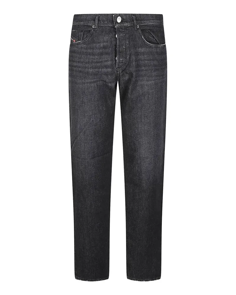 Diesel 2023 D-Finitive Jeans mit regulärer Taille - Schwarz Schwarz