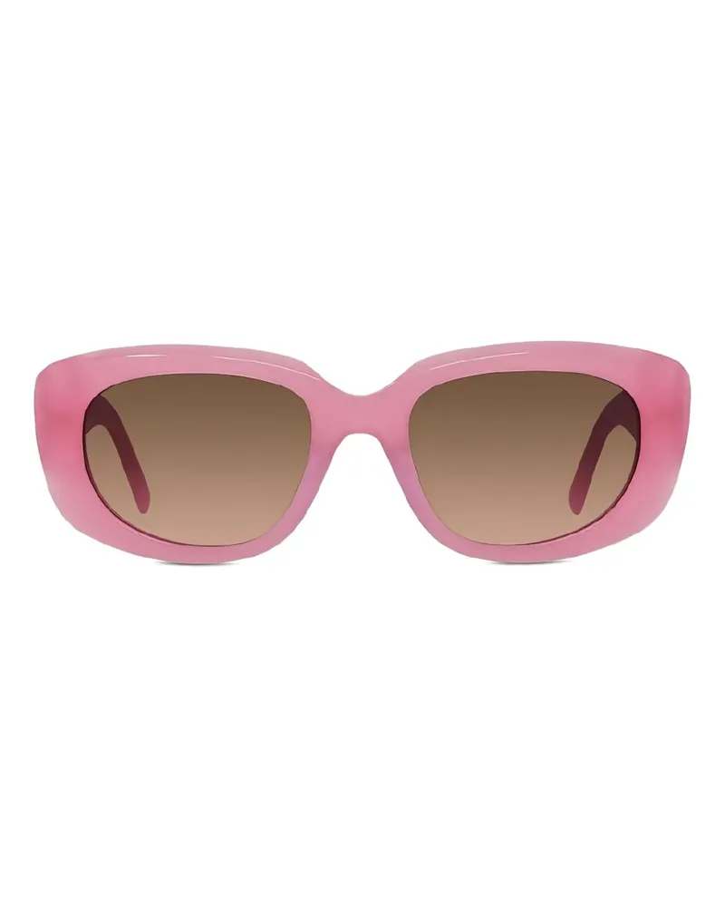 Givenchy Sonnenbrille mit ovalem Gestell - Rosa Rosa