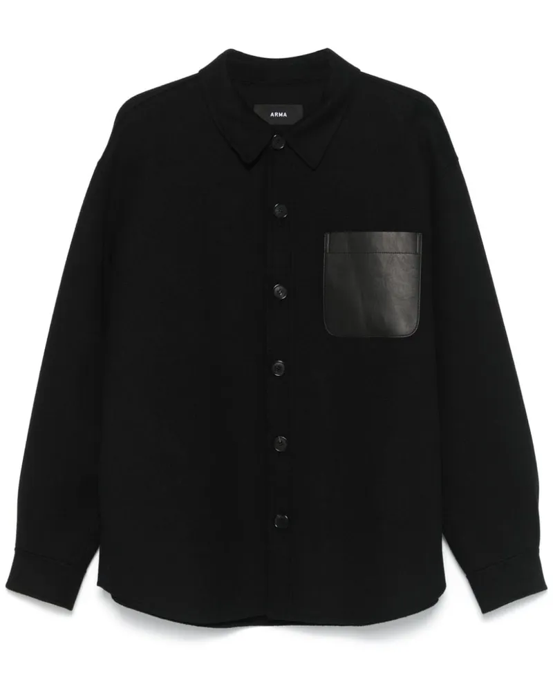 Arma Wave Jacke - Schwarz Schwarz