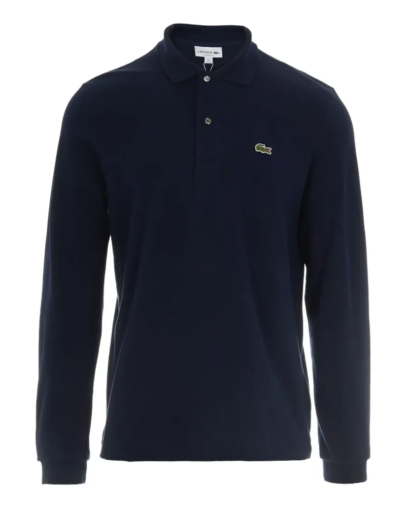 Lacoste classic fit long-sleeved polo shirt - Blau Blau