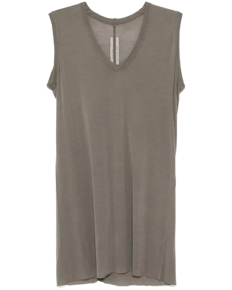 Rick Owens Weste mit V-Ausschnitt - Grau Grau