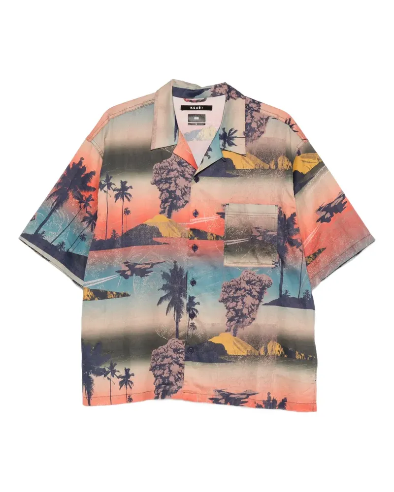 ksubi Mauna Loa short-sleeve shirt - Orange Orange
