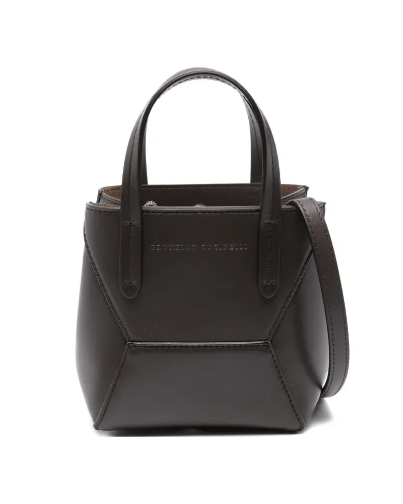 Brunello Cucinelli mini BC Duo tote bag - Braun Braun