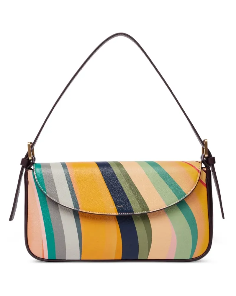 Paul Smith Swirl leather shoulder bag - Braun Braun