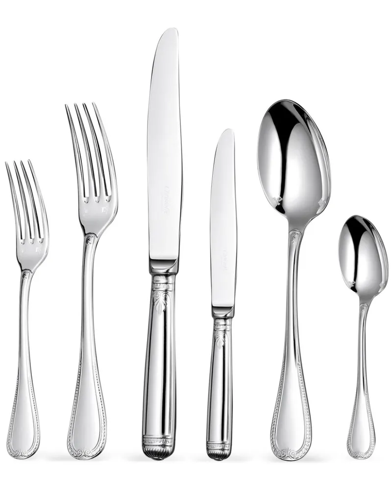 Christofle Malmaison Besteck (6 Personen) - Silber Silber