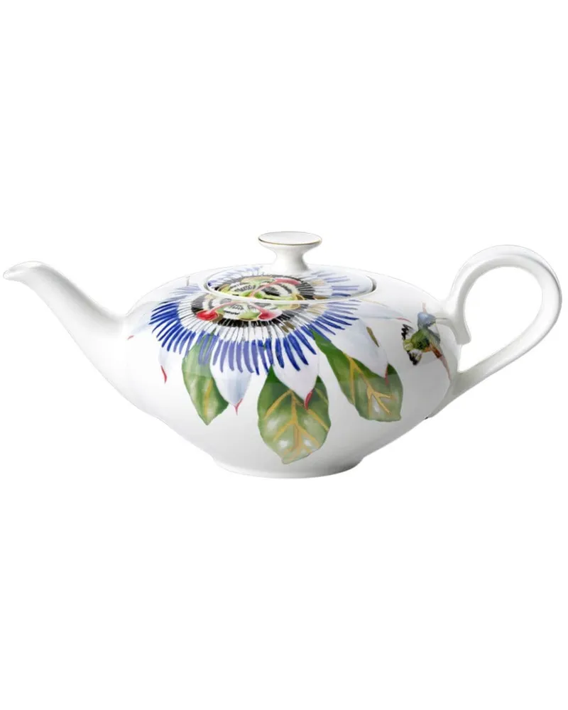 Villeroy & Boch Amazonia Anmut Porzellan-Teekanne (1l Weiß