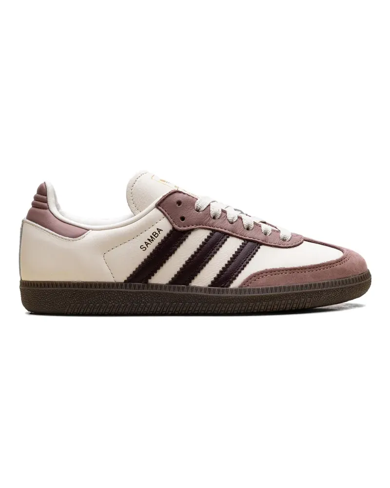adidas stripes samba sneakers - Nude Nude