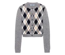 Cardigan aus Kaschmir - Grau