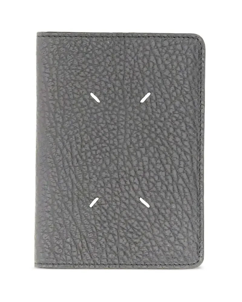 Maison Margiela Kartenetui mit Prägung - Schwarz Schwarz