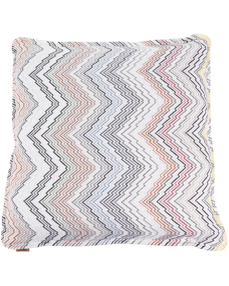Missoni Home Kissen mit Zickzack-Jacquardmuster - Nude Nude