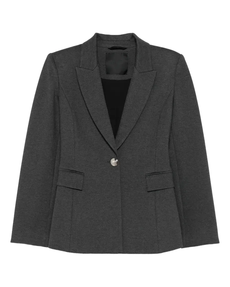 Liu Jo single-button pocket jacket - Grau Grau