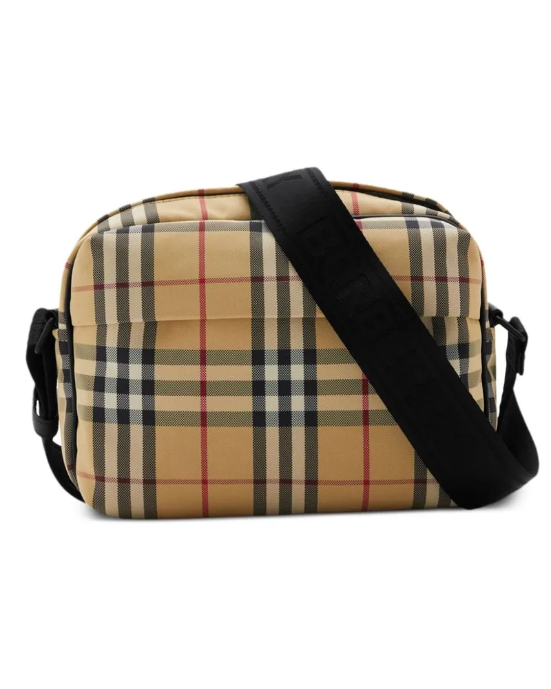 Burberry Paddy Kuriertasche mit Vintage-Check - Nude Nude