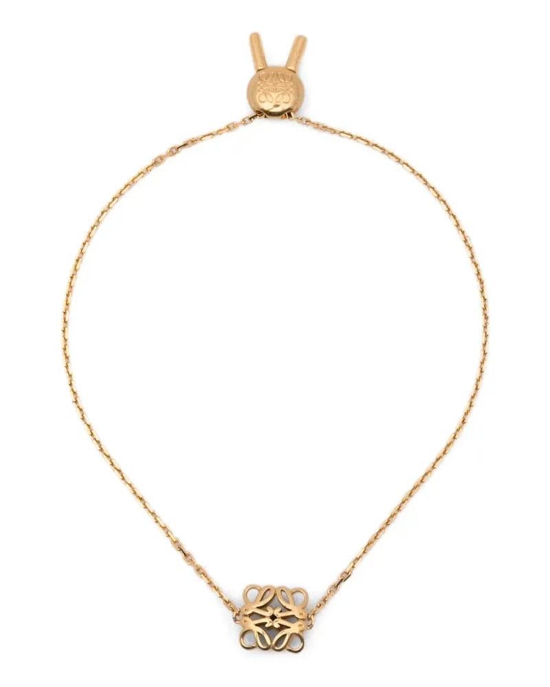Loewe Armband mit Anagram-Schild - Gold Gold