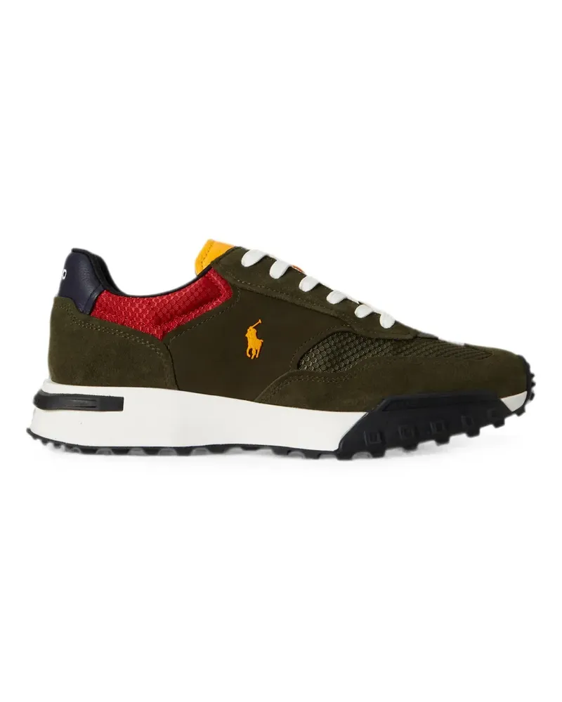 Ralph Lauren Eldridge Sneakers mit Einsätzen - Grün Grün