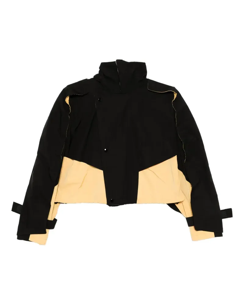 Toga Blousonjacke mit Kontrasteinsatz - Schwarz Schwarz
