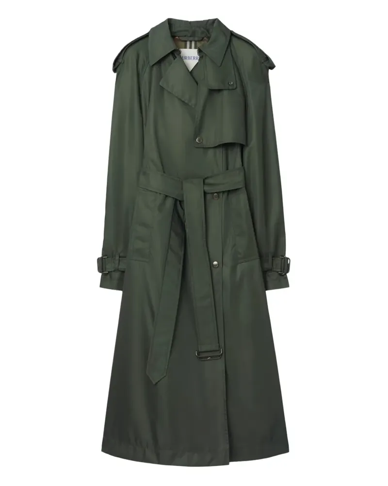 Burberry Trenchcoat mit Kapuze - Grün Grün
