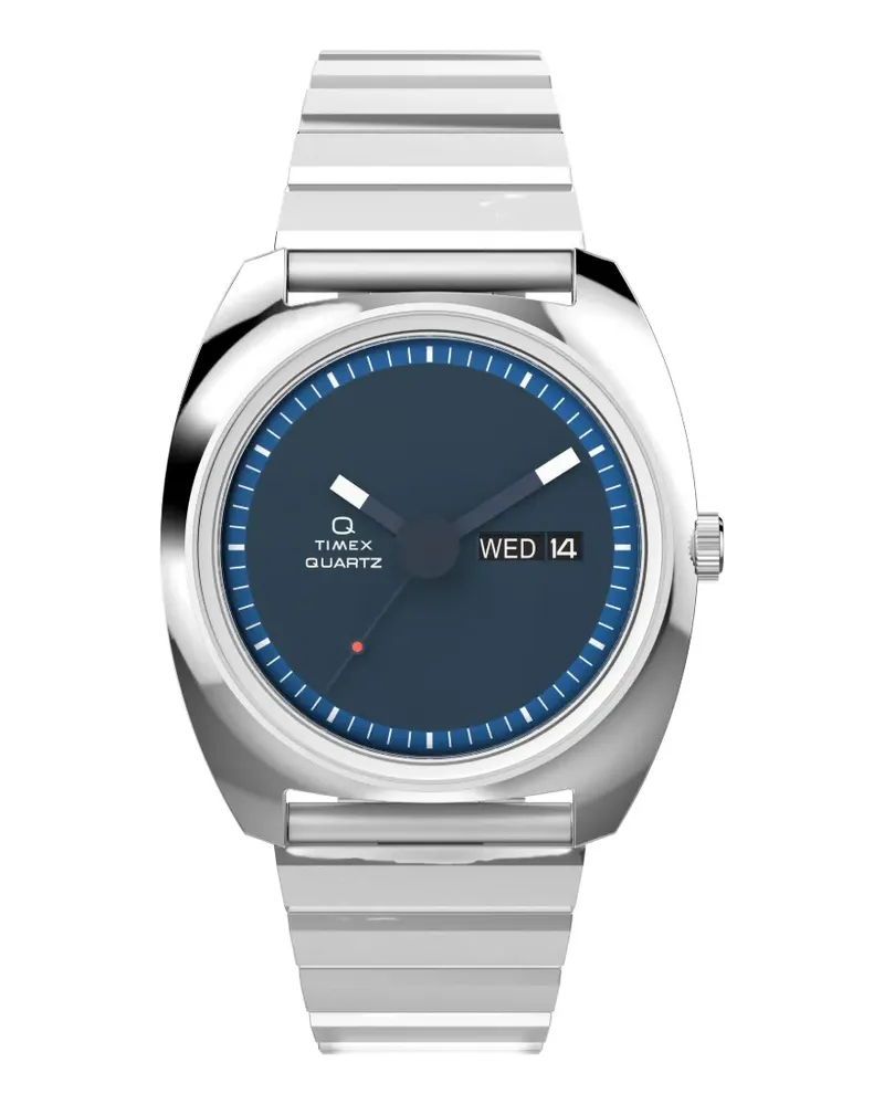 Timex Q  Reißue Armbanduhr 37mm - Blau Blau