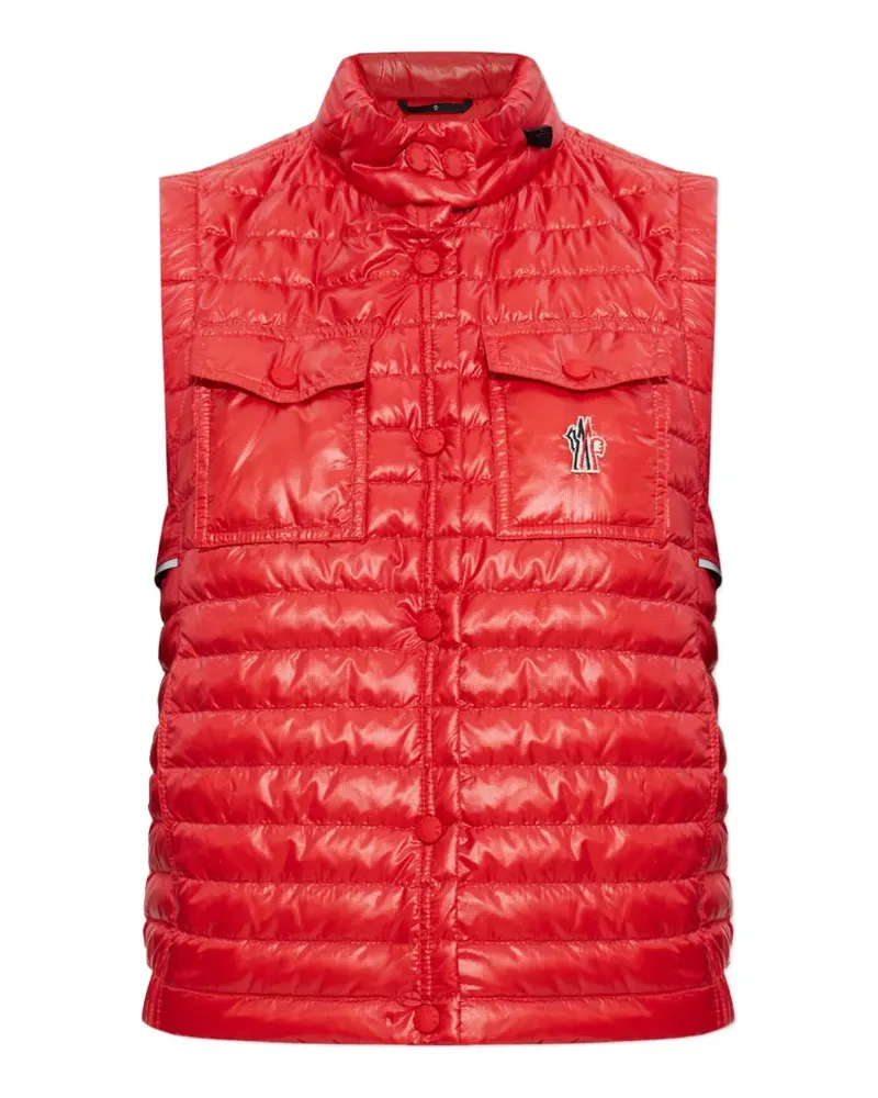 Moncler Day-Namic Weste - Rot Rot
