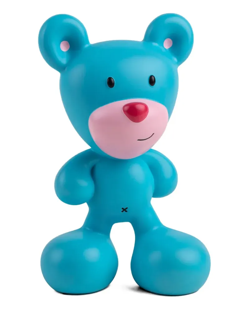 Seletti x InBetweeners blauer Bär Skulptur Blau