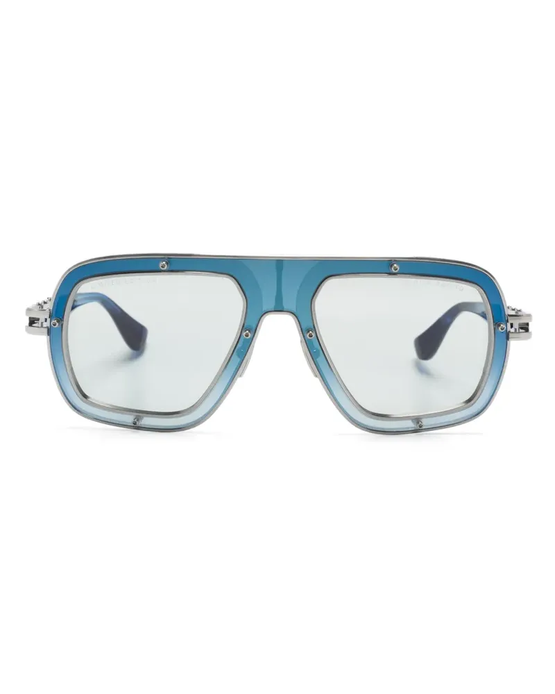 DITA Sonnenbrille mit rundem Gestell - Silber Silber