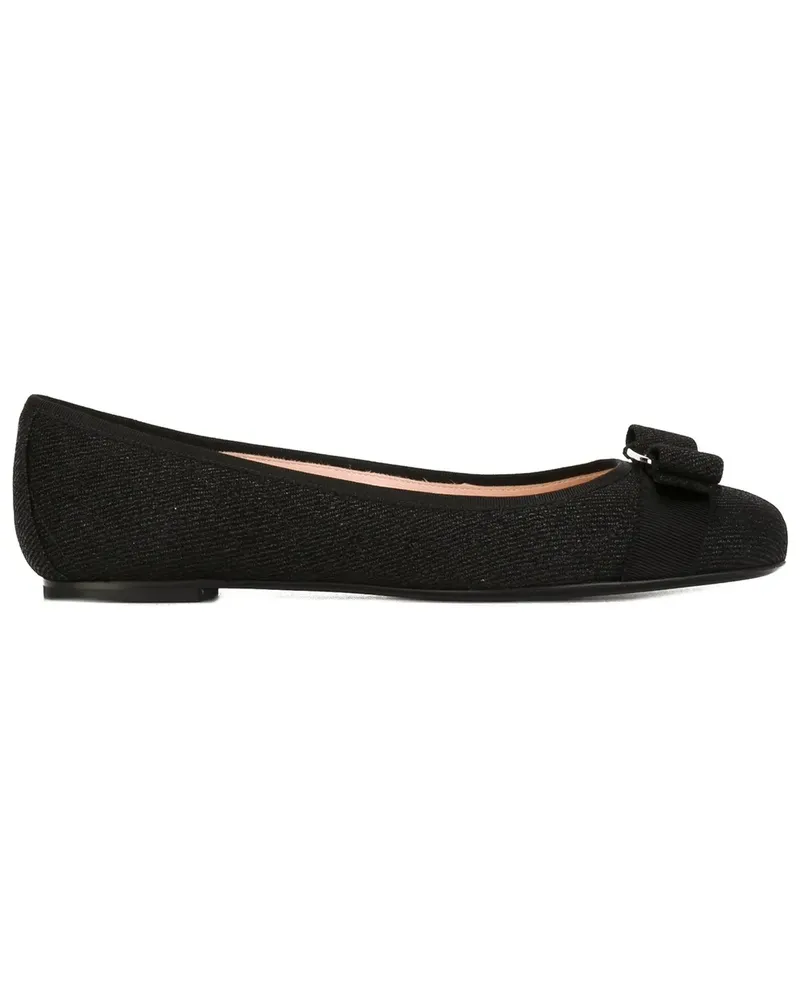 Ferragamo Varina' Ballerinas - Schwarz Schwarz