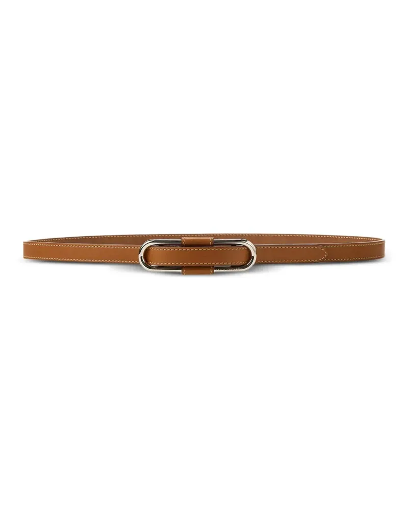 Ralph Lauren Gürtel mit ovaler Schnalle - Braun Braun