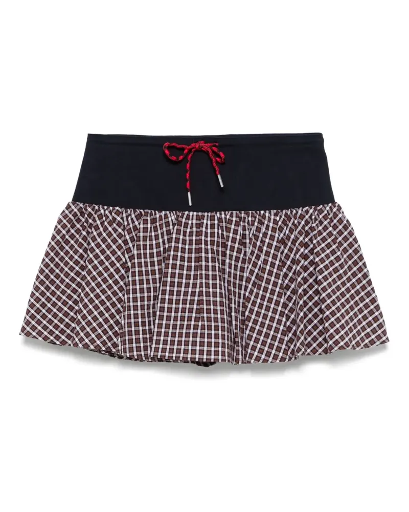 Sandro Karierte Shorts - Braun Braun