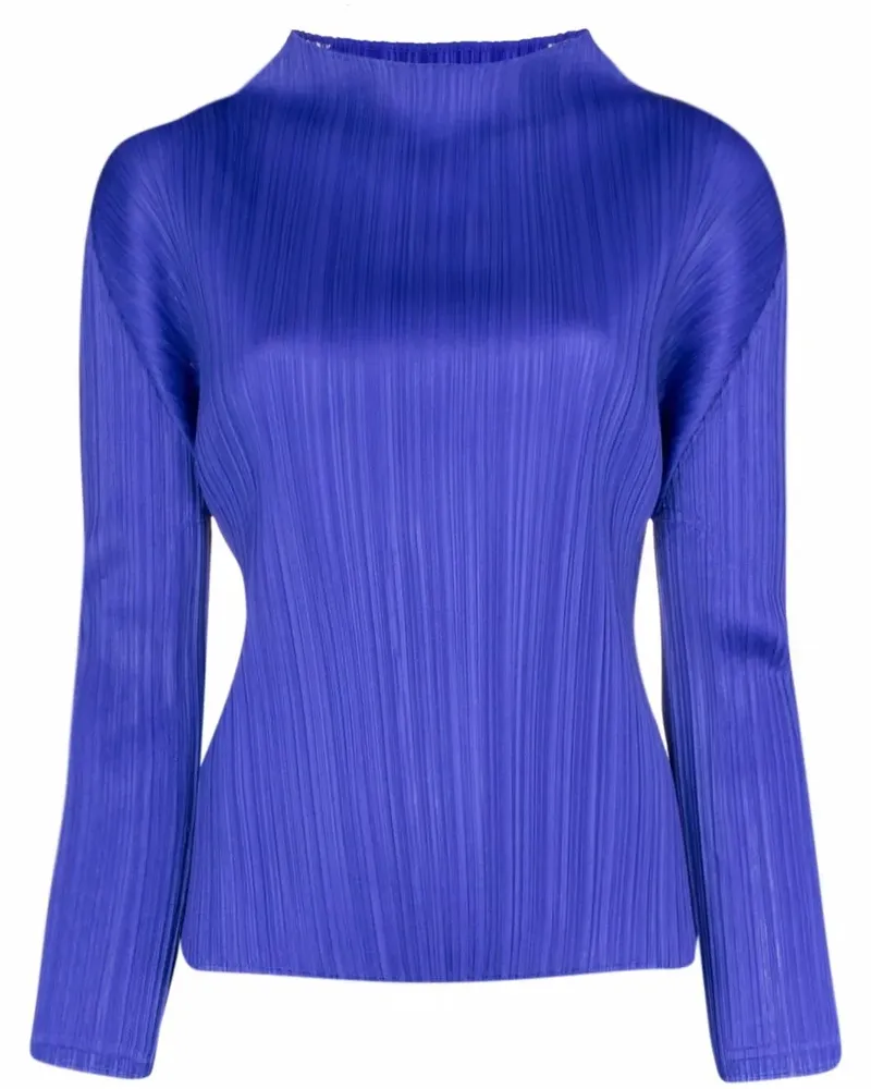 Issey Miyake Monthly Colours January Oberteil - Blau Blau