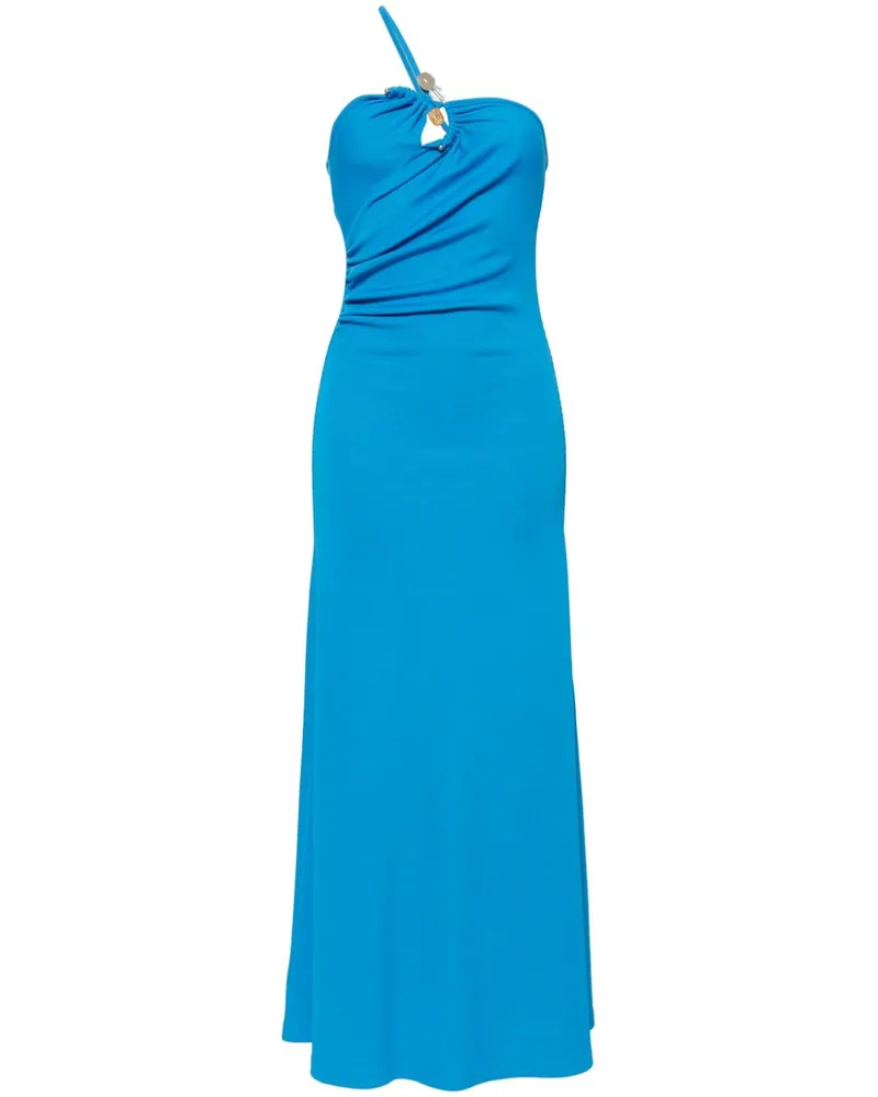 Christopher Esber Camisole-Kleid mit Schmucksteinen - Blau Blau