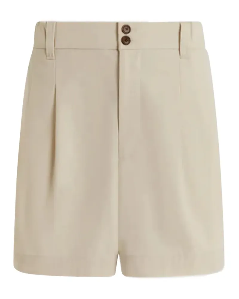 Varley Tansy pleated shorts - Nude Nude