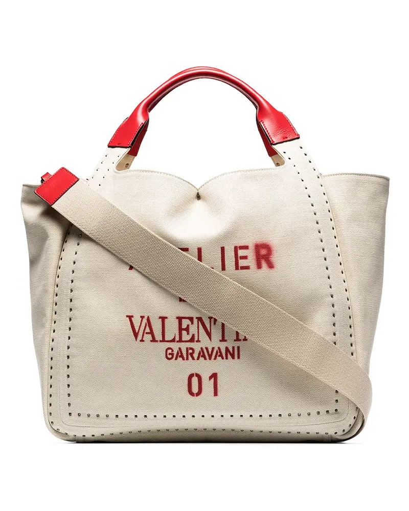 Valentino Garavani Atelier' Shopper - Nude Nude