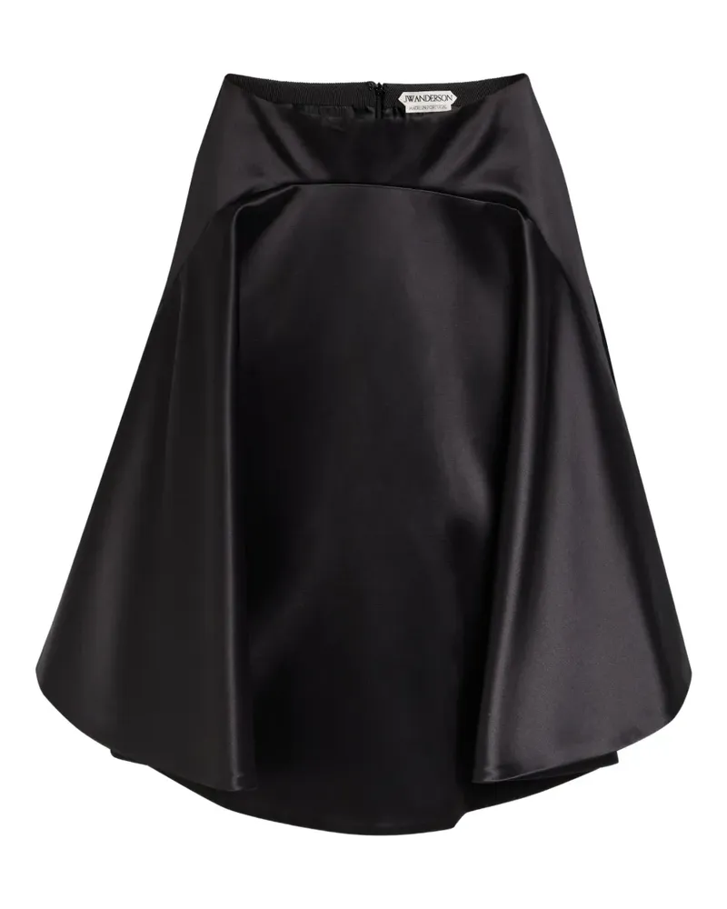 J.W.Anderson tipped-hem mini skirt - Schwarz Schwarz