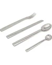 Alessi Rundes Modell' Besteck-Set Silber