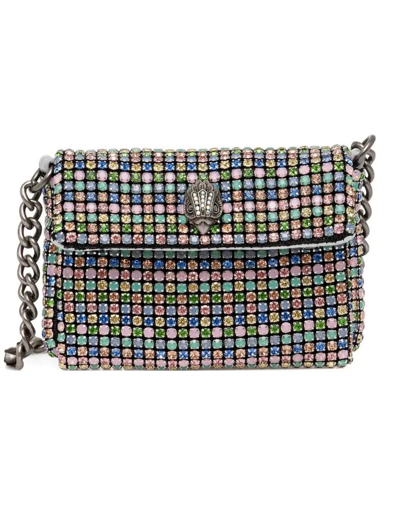 Kurt Geiger embellished chain mini bag - Blau Blau