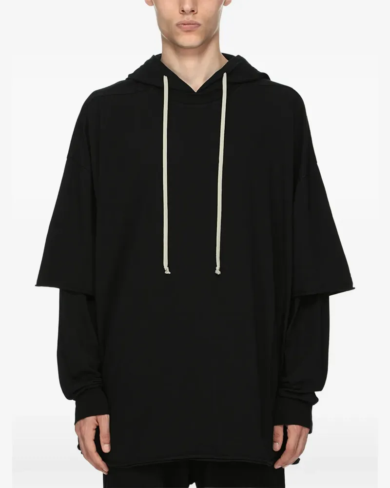 DRKSHDW by Rick Owens Tommy Hustler Hoodie - Schwarz Schwarz