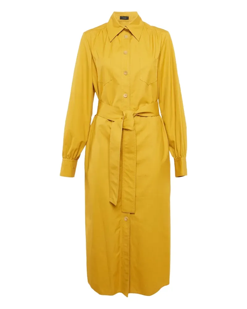 Joseph Hemdkleid mit Gürtel - Gelb Gelb