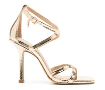 Metallische Celia Sandalen 100mm - Gold