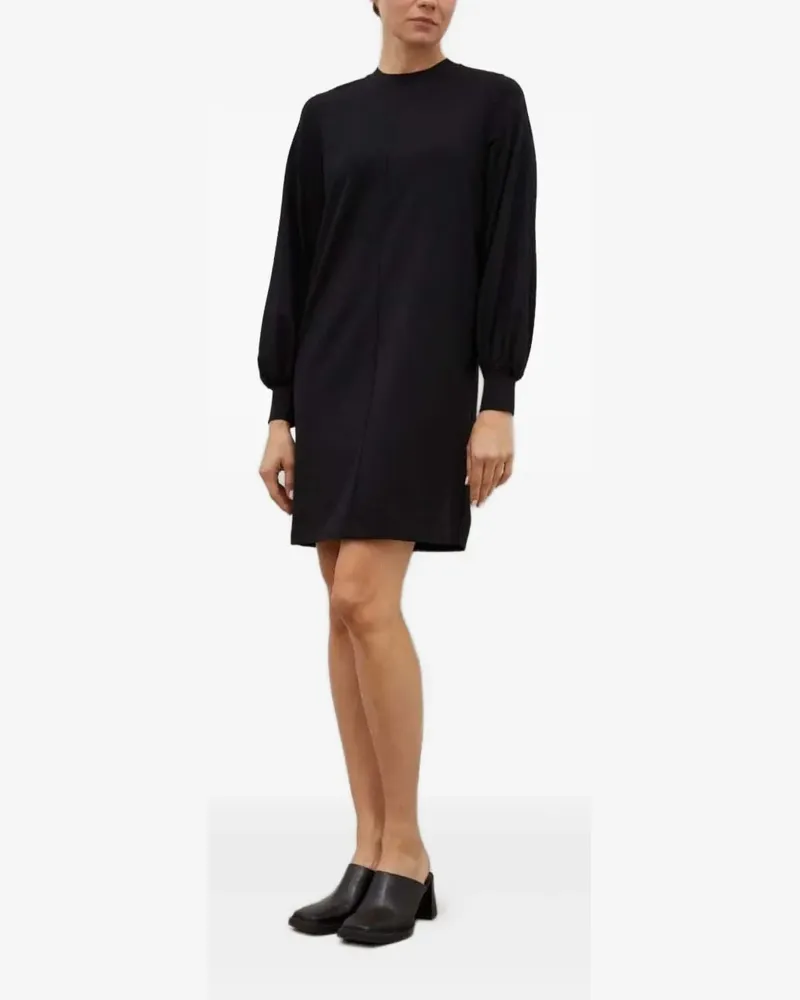 Drykorn Langärmeliges Minikleid - Schwarz Schwarz