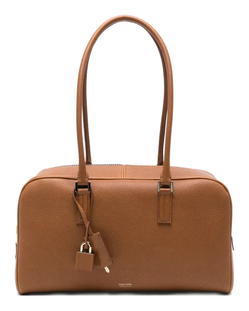 Tom Ford grain-leather shoulder bag - Braun Braun