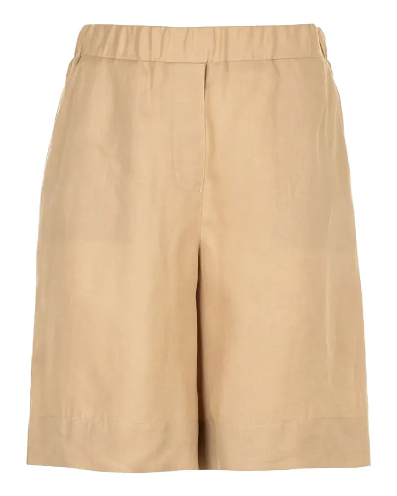 Gran Sasso Shorts aus Leinen - Nude Nude