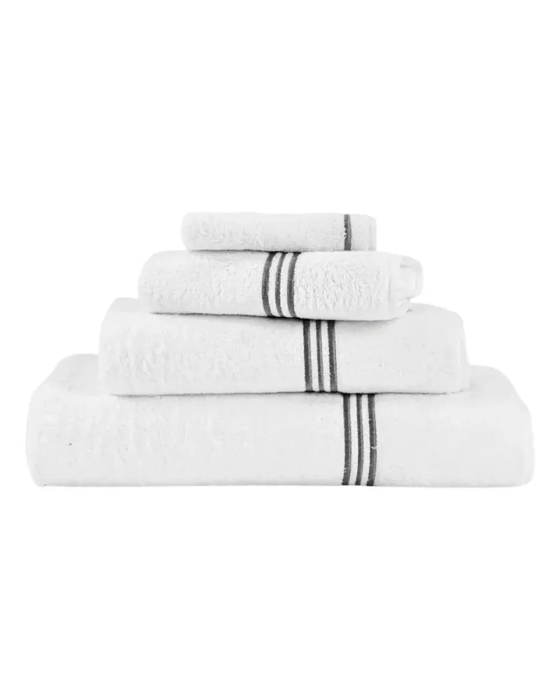 Frette bourdon terry towels set - Weiß Weiß