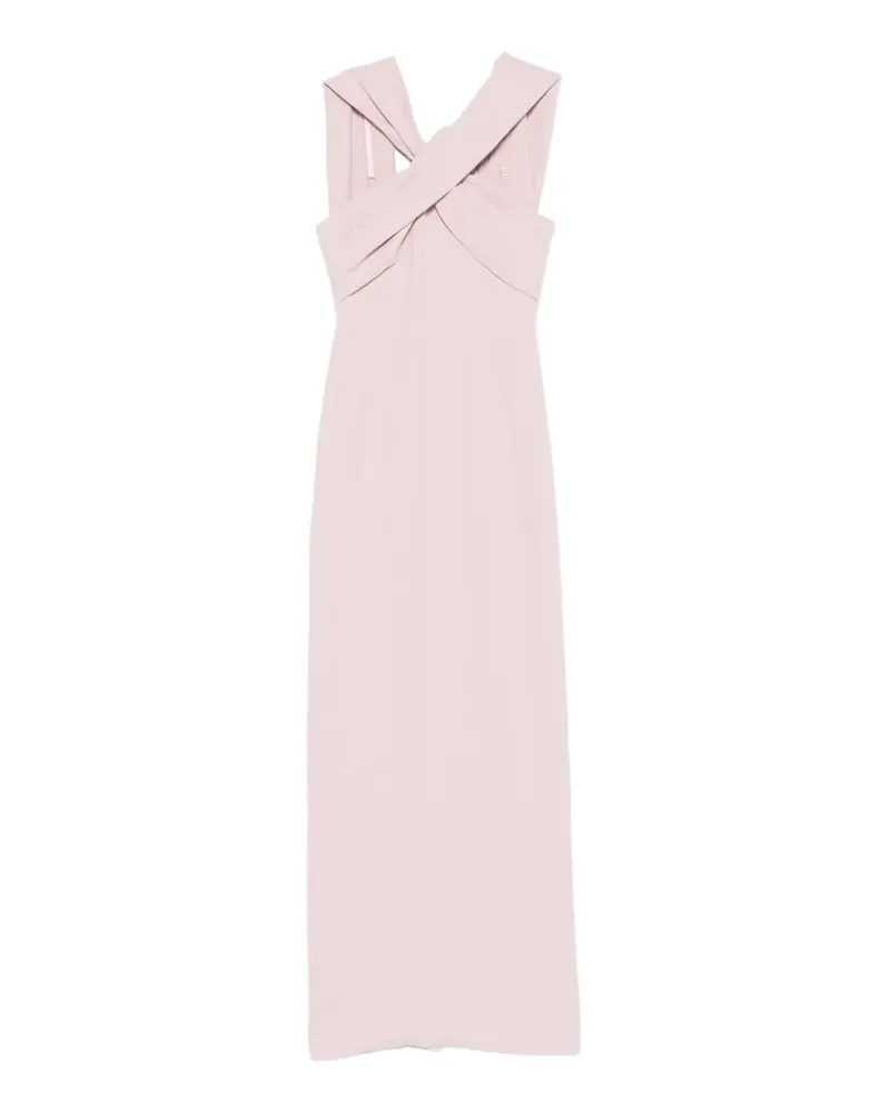Solace London Rona crossover maxi dress - Rosa Rosa