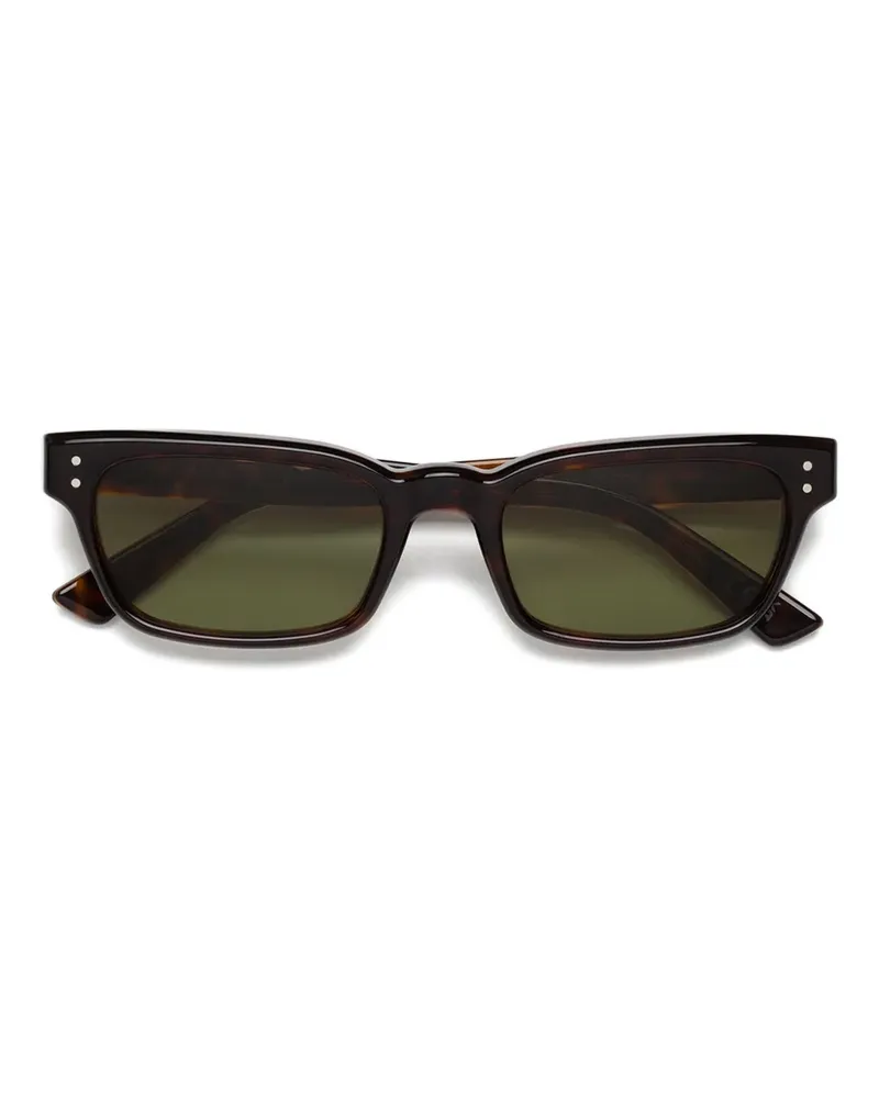 Marni Floosa Sonnenbrille mit eckigem Gestell - Braun Braun