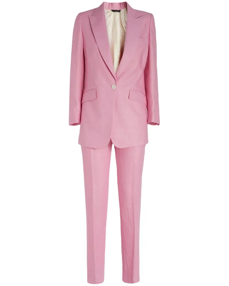 Brian Dales Einreihiger Anzug - Rosa Rosa