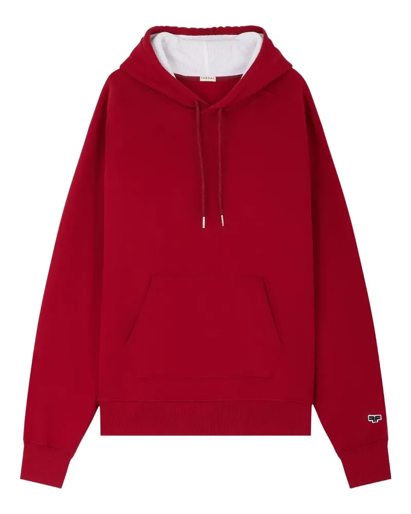FURSAC Hoodie mit Kängurutasche - Rot Rot